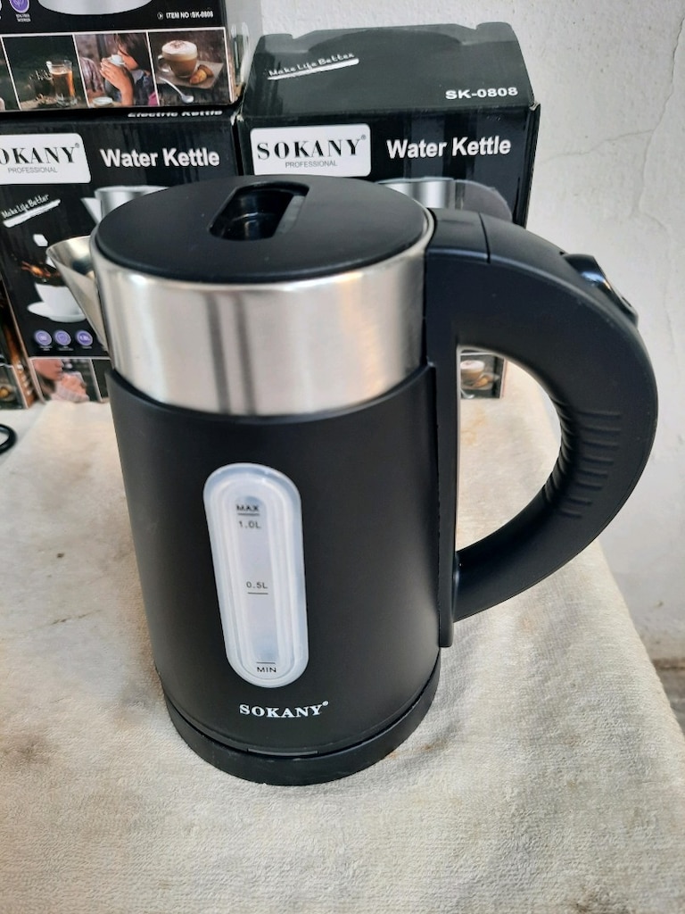SU ISITICI KETTLE 1lt.KAPASİTELİ 1200 WATT KÜÇÜK BOY SIFIR KUTUSUNDA - 6
