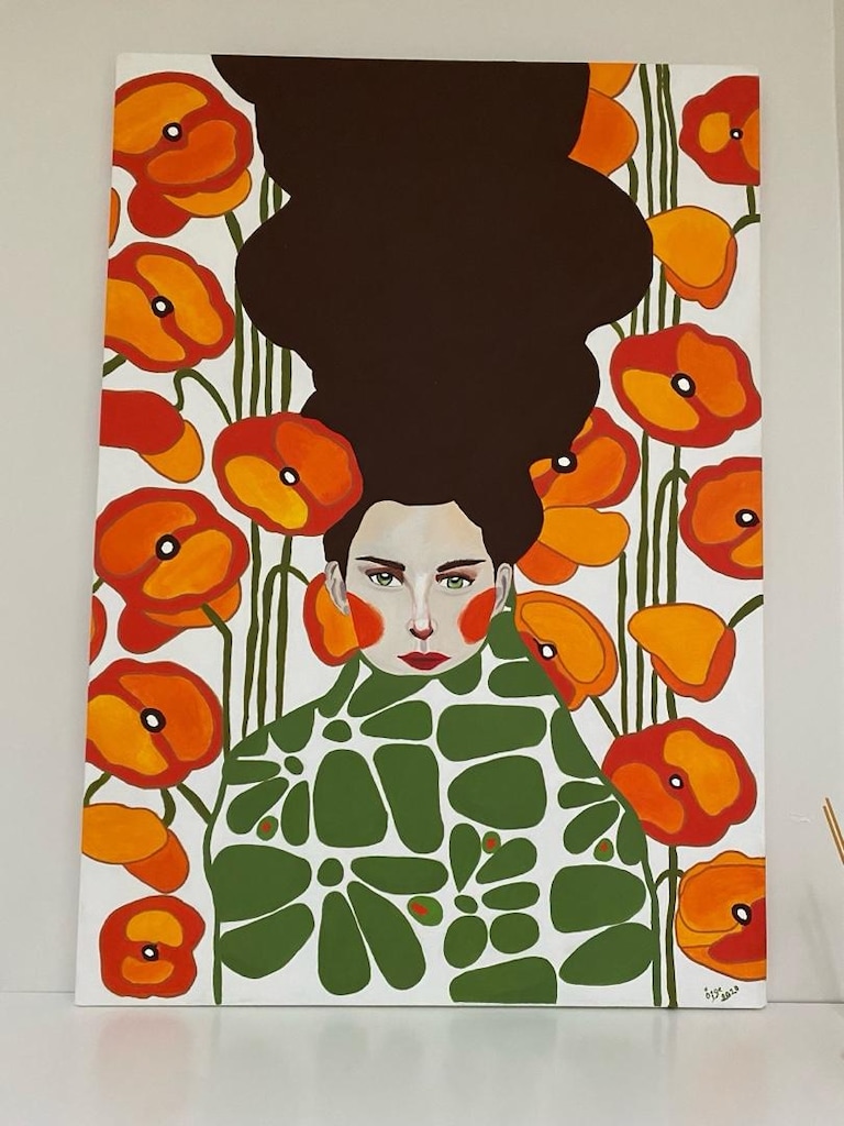 Tablo ( 70 x 100 ) akrilik kanvas - 4