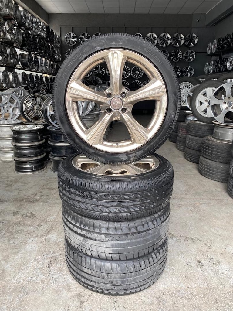 4x100 Krom Jant Lastik (RENO FİAT OPEL TOYATA HONDA HUNDAI) - 5