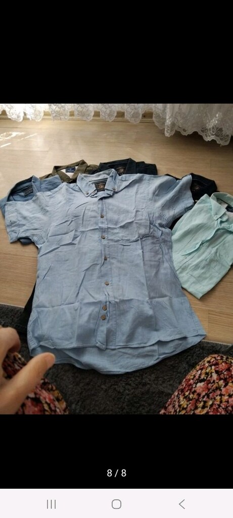iş kıyafeti erkek kullanılmış,gömlek, pantolon - 10