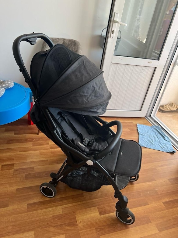 Siyah Hamilton V2 Bebek Arabası - 5