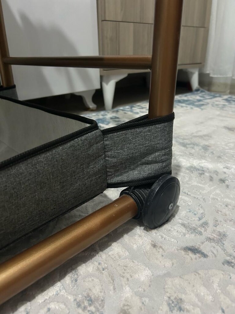 canvers rocco bebek beşik sallanan beşik hamak beşik - 3