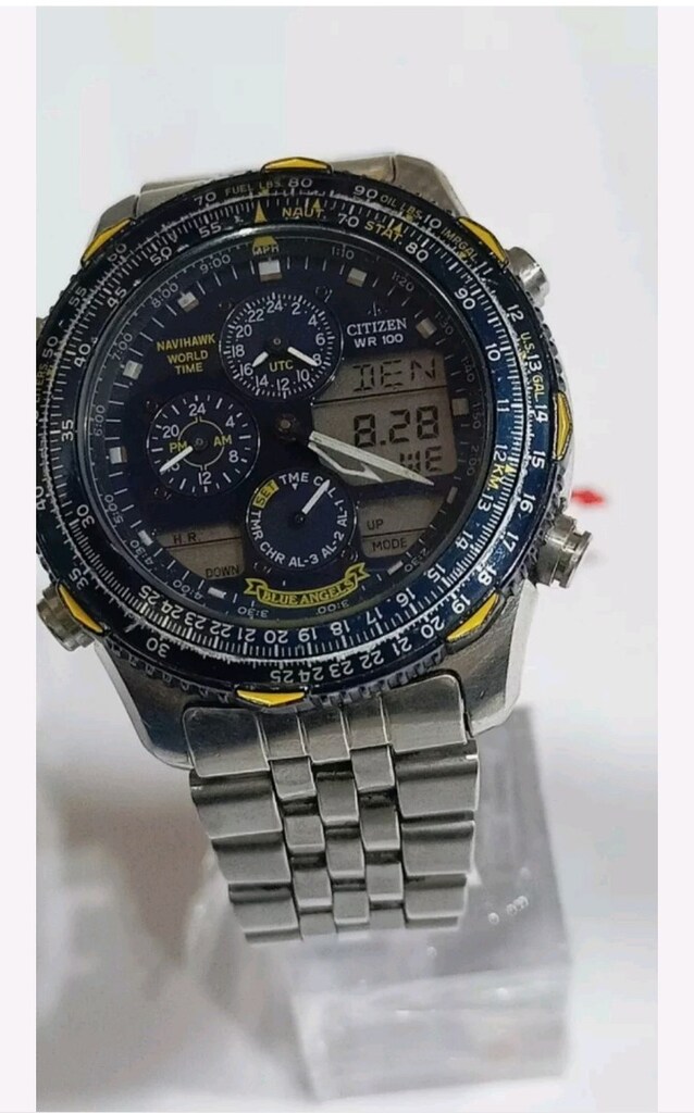 Citizen Navihawk Blue Angels Özel Seri