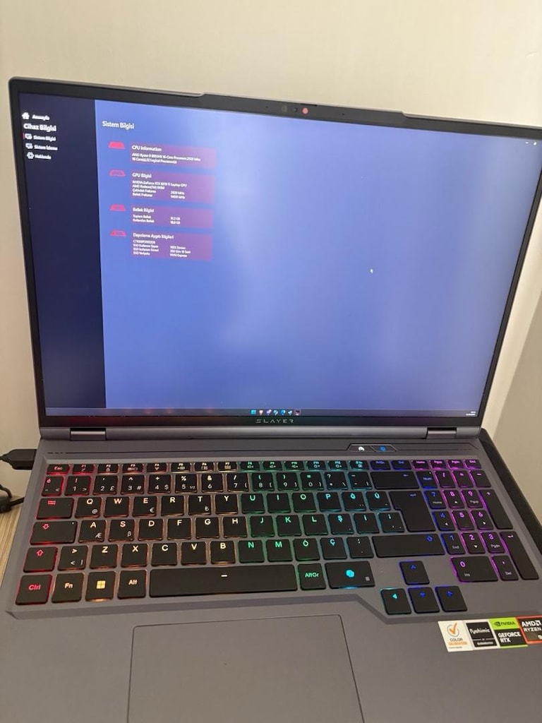 Gamegaraj 5070ti 9955hx 32 gb ram - 2