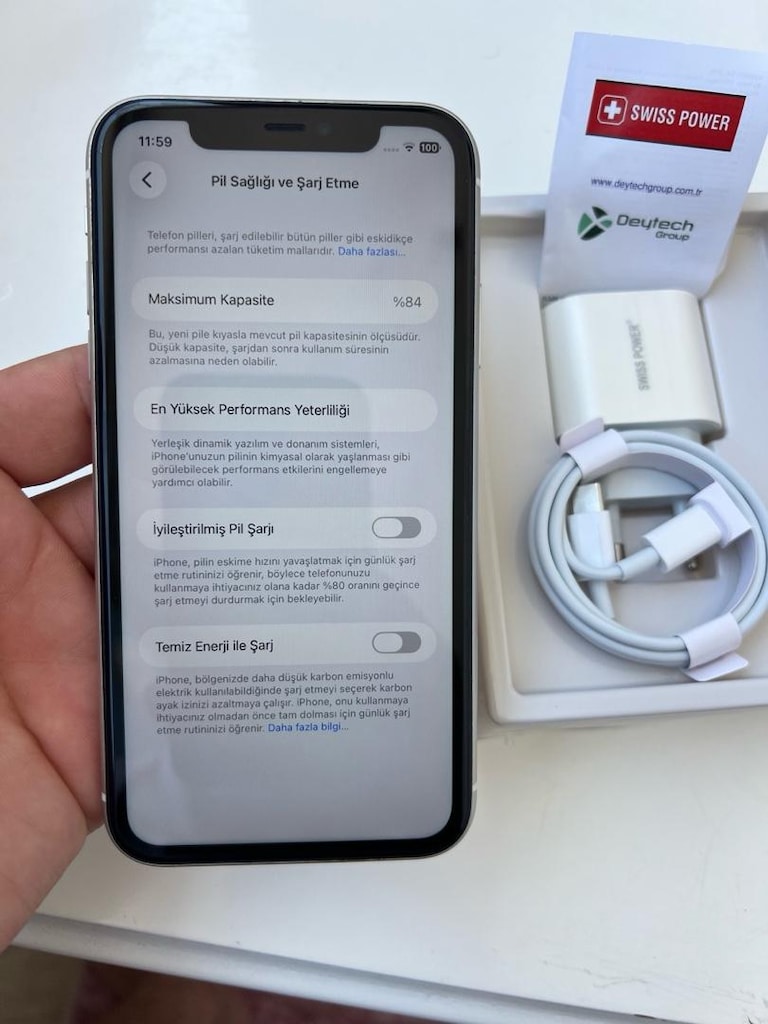iPhone 11 64 GB Full Orjinal Hatasız Değişensiz - 3