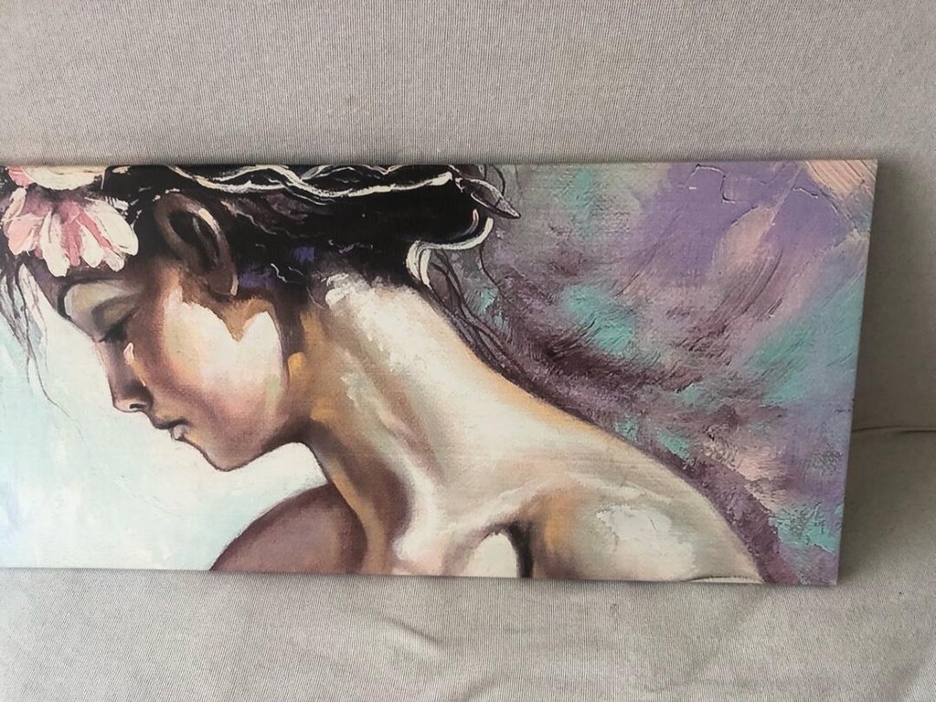 30*90 cm KANVAS TABLO ,ÜSKÜDAR , detay açıklamada yazılı - 4