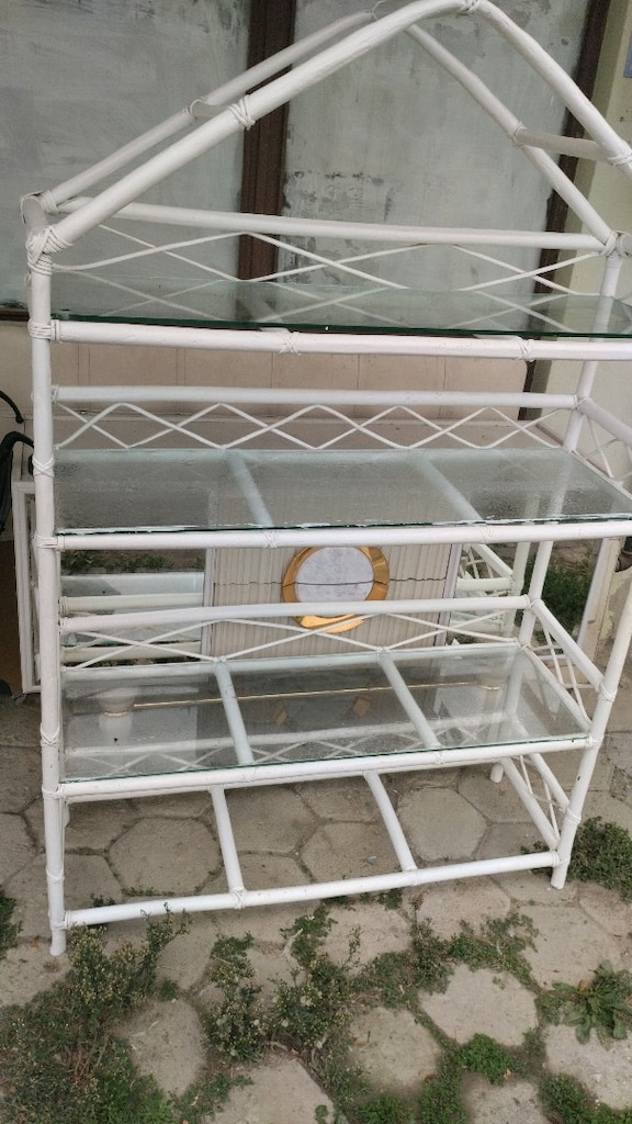 bambu kitaplık ,dekoratif raf - 5