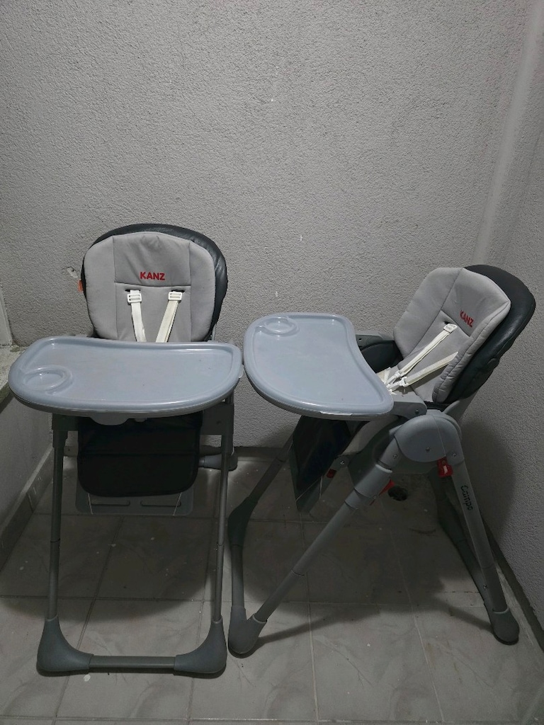 Kanz Campo Mama Sandalyesi Portatif Katlanır Yükseklik Ayarlı 2 Adet - 2