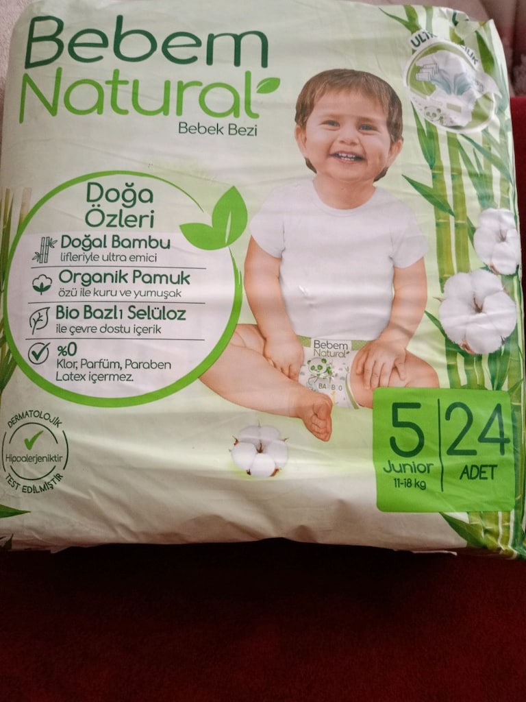 24'lü bebem Natural 11 18kg - 2