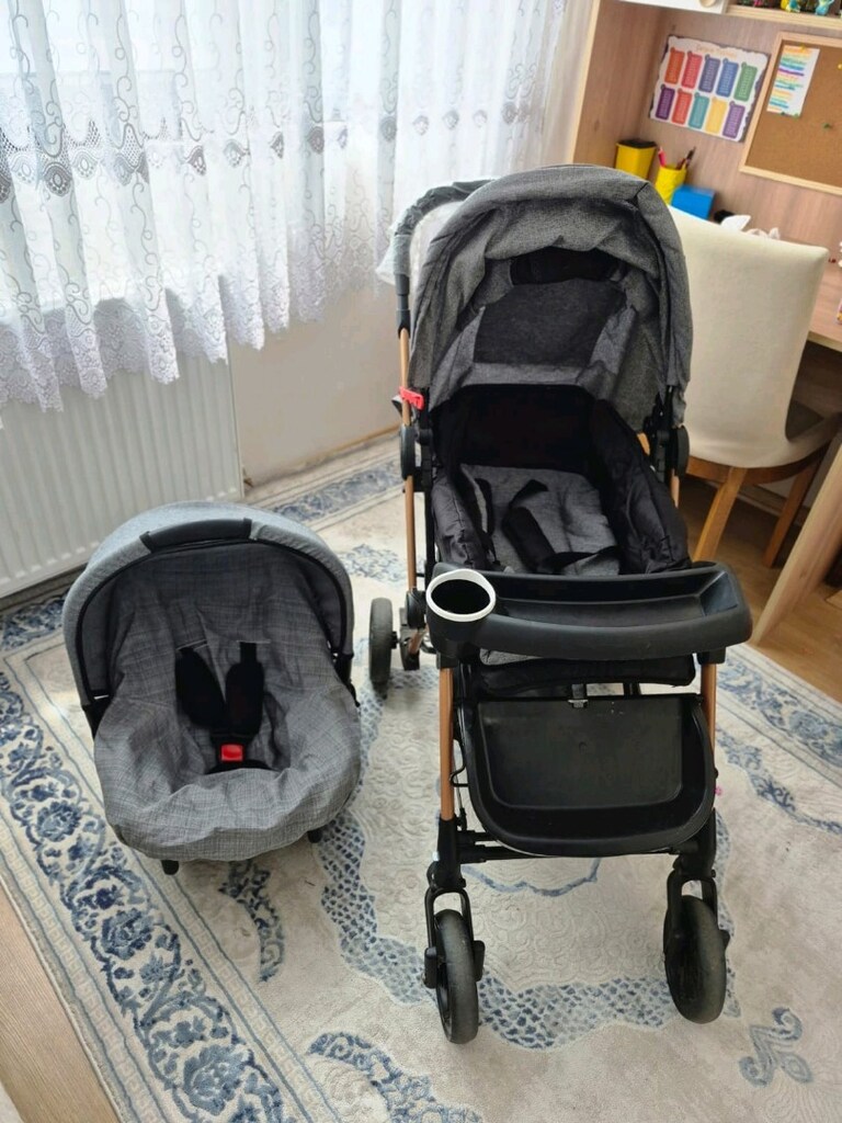 SIFIR AYARINDA TRAVEL SİSTEM BEBEK ARABASI VE PUSETİ - 10