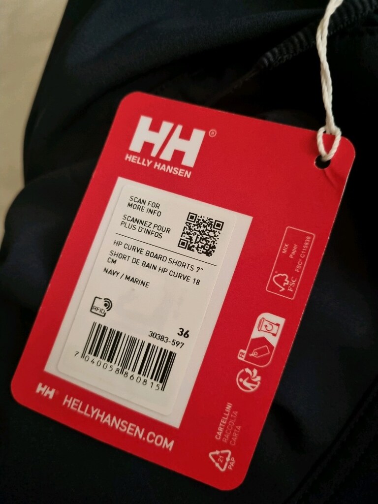 HELLY HANSEN HPCURVE BOARD ŞORT 7". - 6