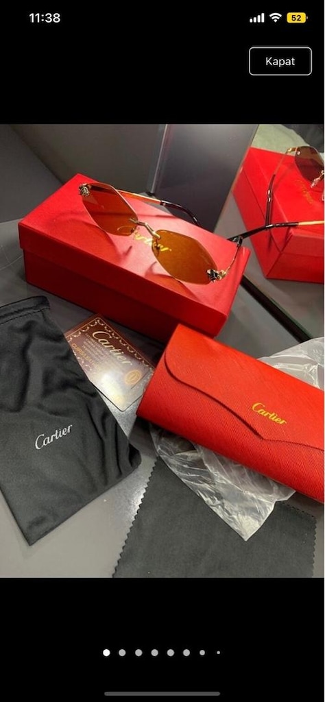 cartier gözlük