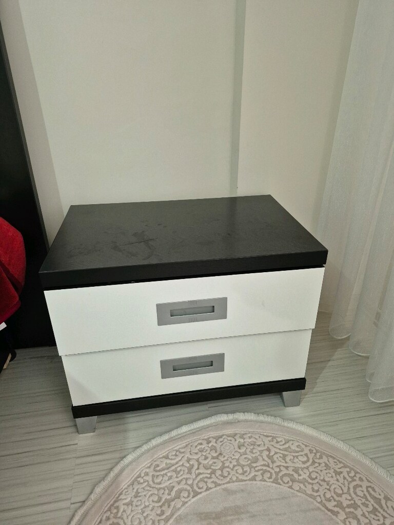aynali şifonyer 2 li 2 çekmece - 3