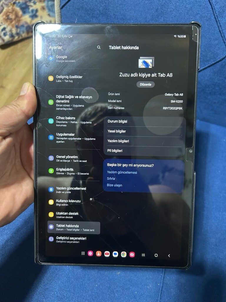 SAMSUNG GLAXY TAB A8 MODELi 10 İNÇ - 4