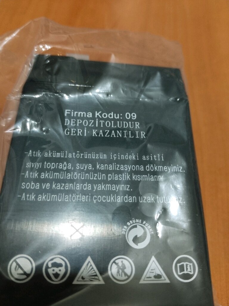 YENİ PAKETİNDE 6 VOLT SARZ EDİLEBİLEN İSİLDAK AKÜSÜ - 3