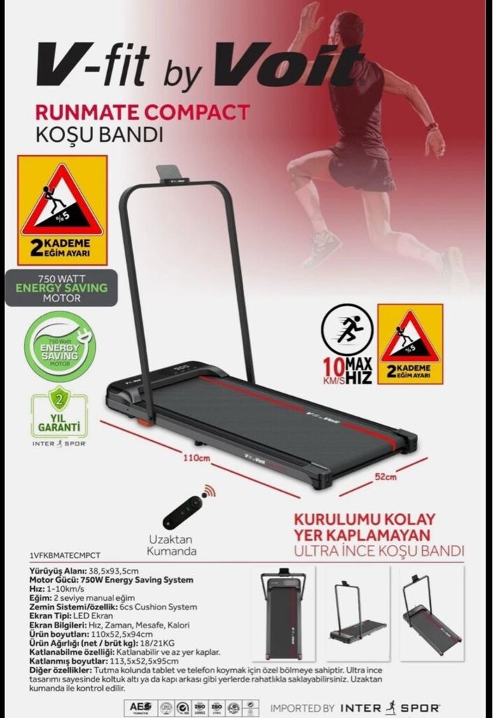 voit marka koşu bandı - 4