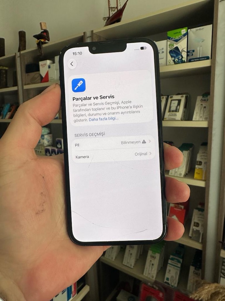 Apple 13 128 Gb değişen arka kamera orjnl pil kozmetik 10/9 temiz tr - 5