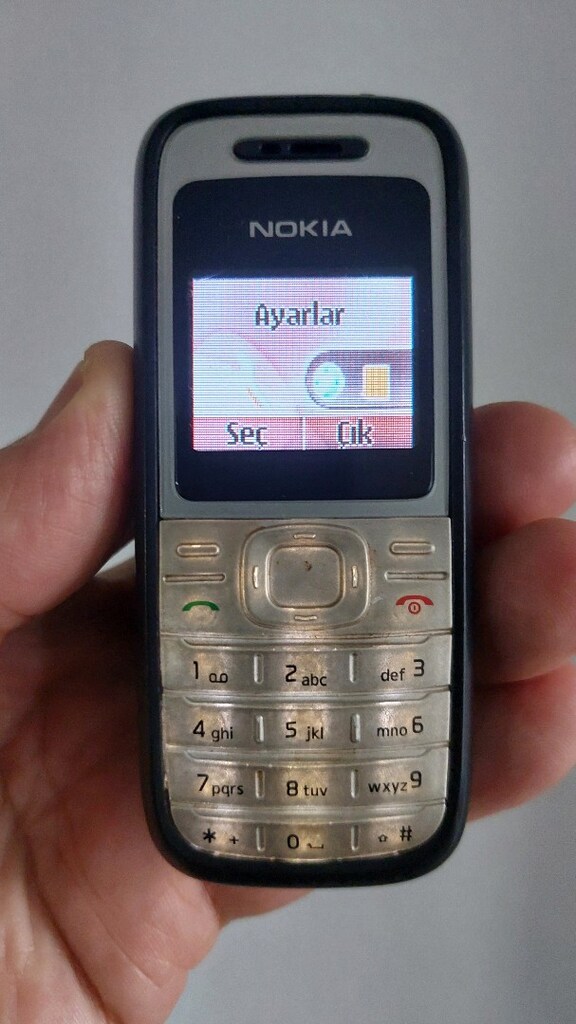 NOKİA 1208 RENKLİ EKRANLI TELEFON - 4