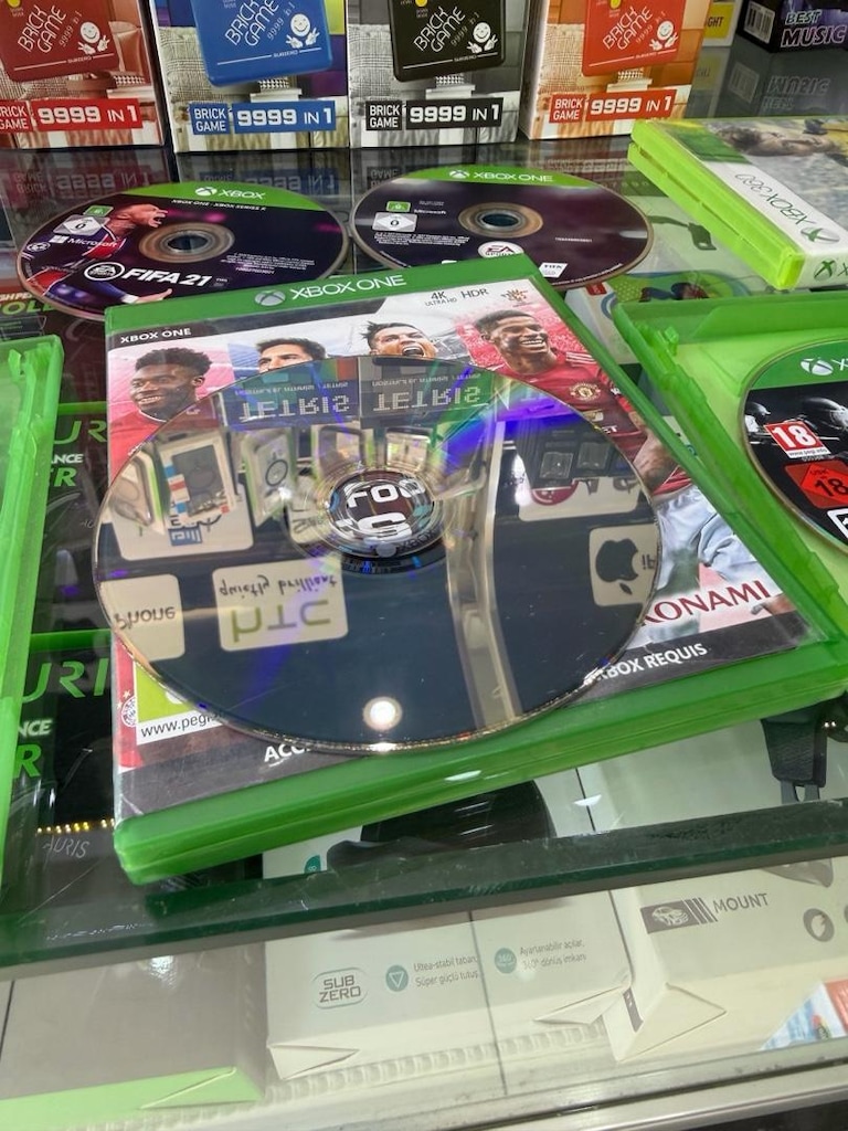 Xbox oyunları . pes 21 . 7 adet oyun - 2