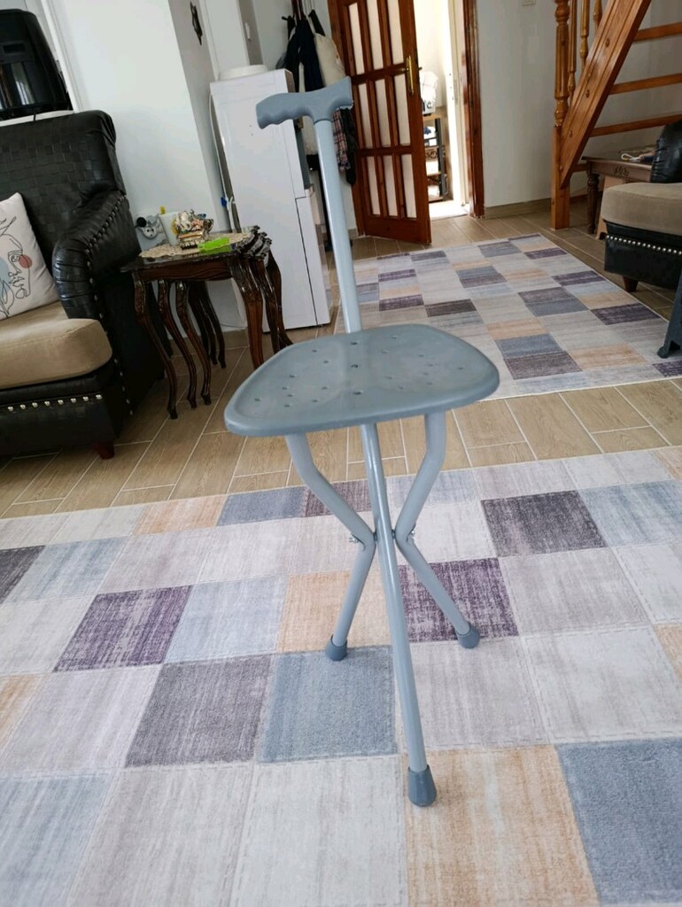 Oturaklı baston tabure - 3