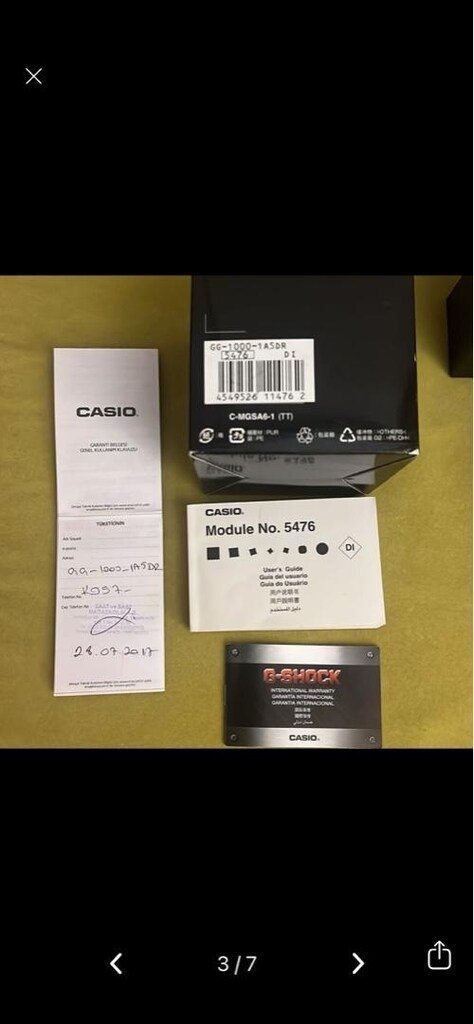 Casıo G Shock temiz saat - 3