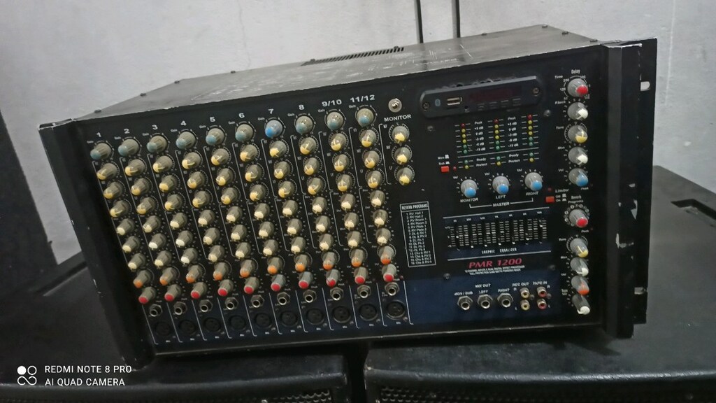 1 ÇIFT Kolon 1adet kup amfi , servo twistr 1.200 watt, sorunsuz - 5