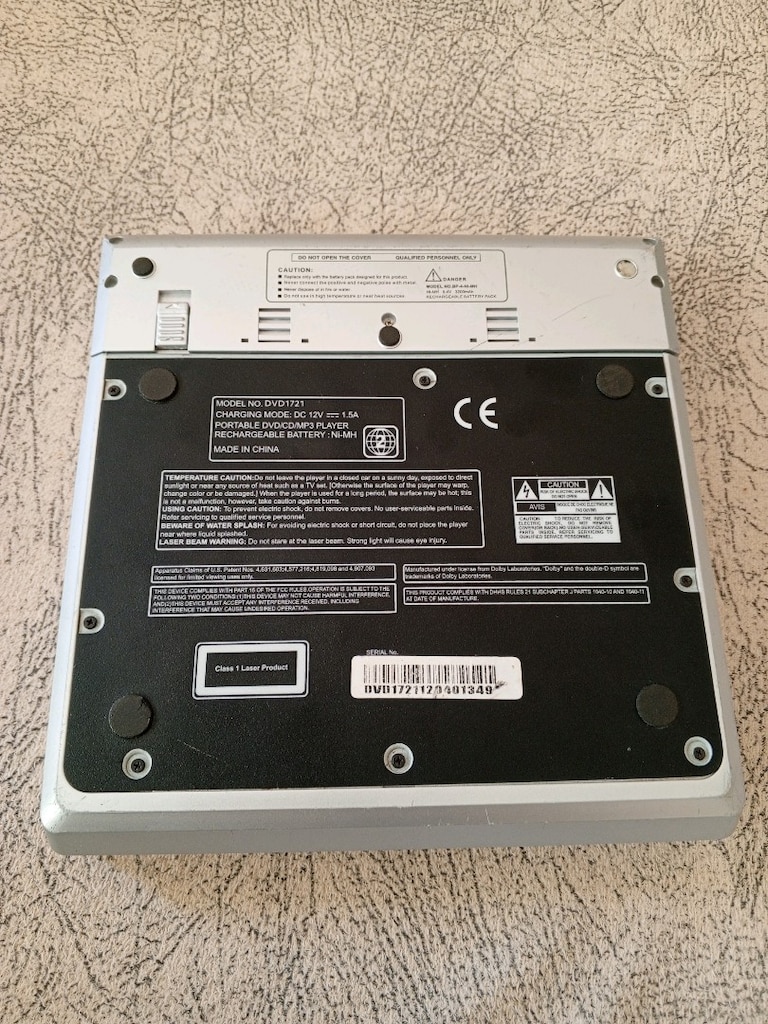 DIKOM portatif DVD/VCD/CD oynatıcı - 8