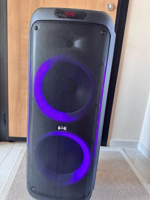 CH-12218 24000W Bluetooth Party Hoparlör + 2 Kablosuz Mikrofon