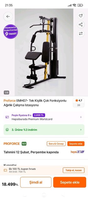 Proforce Sporway Fittness İstasyon