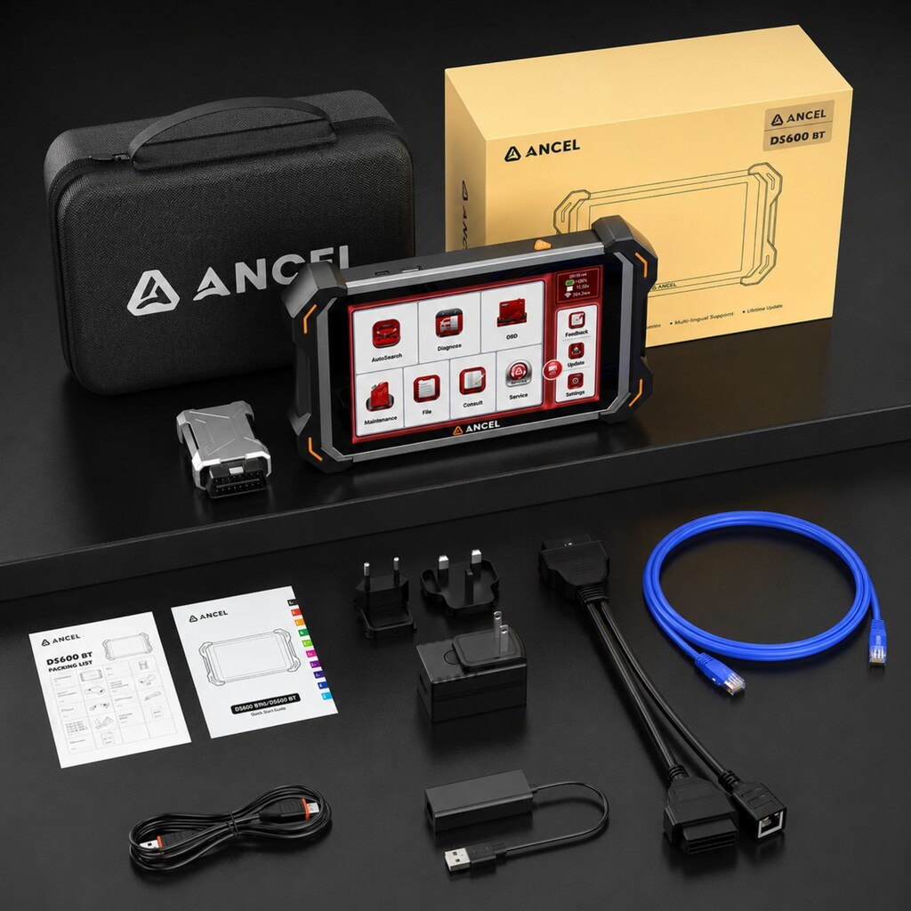 ANCEL DS600 BT Profesyonel Oto Arıza Tespit Cihazı - 6