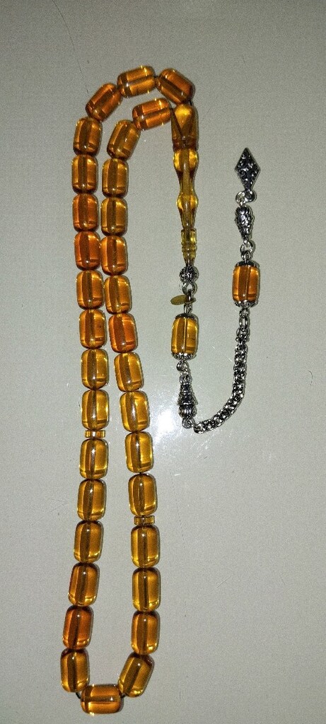 ORJİNAL KAPSÜL MODEL ZAR KEHRİBAR TESBİH - 7