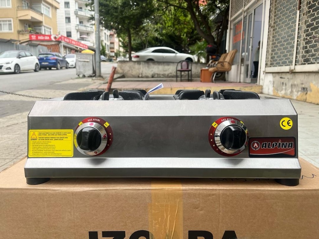 SIFIR SETÜSTÜ İKİLİ OCAK DOĞALGAZ CE BELGELİ GARANTİLİ - 6