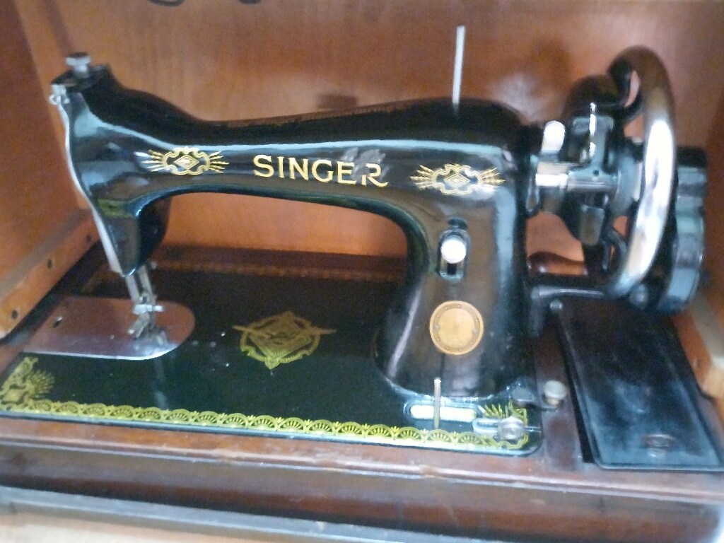 antika asırlık singer dikiş makinesi - 6