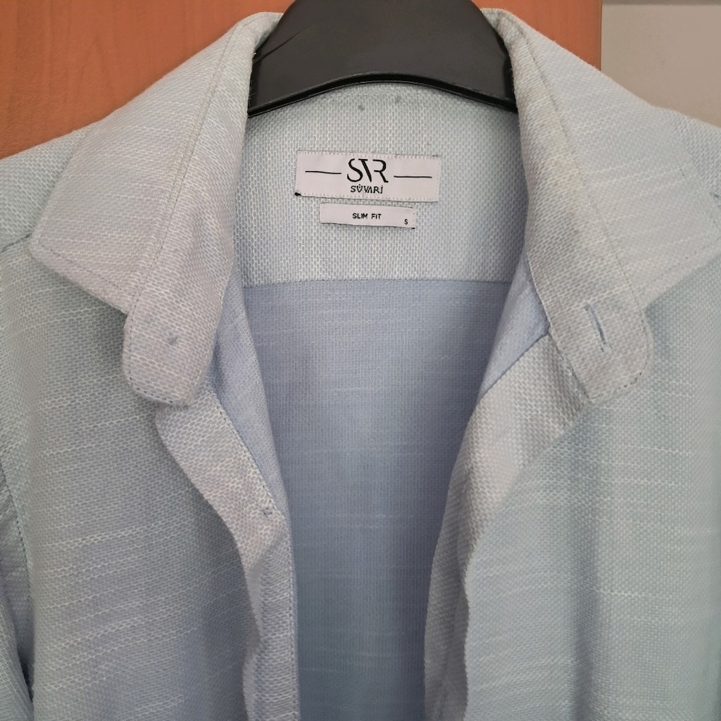 Süvari Gömlek Slim Fit S Beden - 2