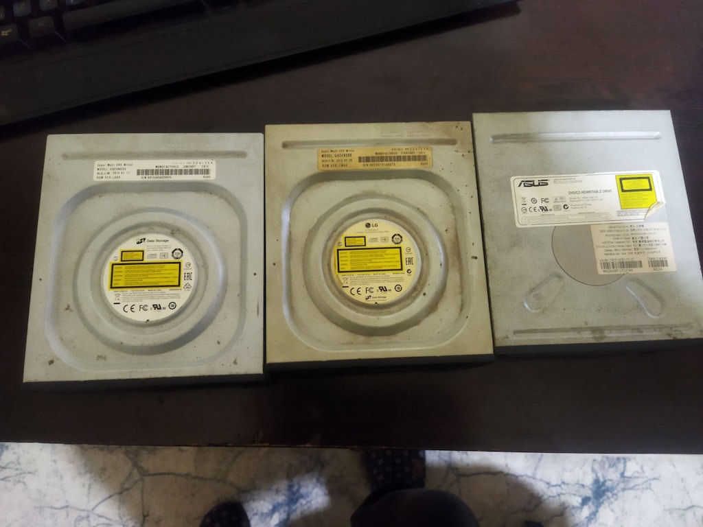 Asus - Lg SATA DVD-RW DVD CD YAZICI 3 Adet Yedek Parça Niyetine - 4
