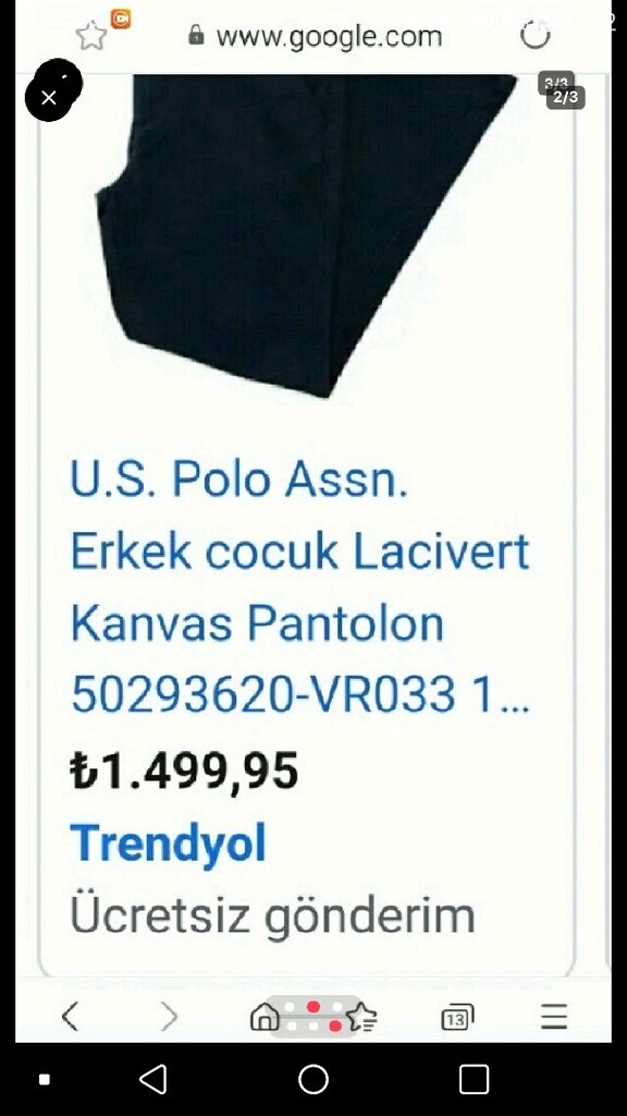 Erkek Çocuk pantolon - 2