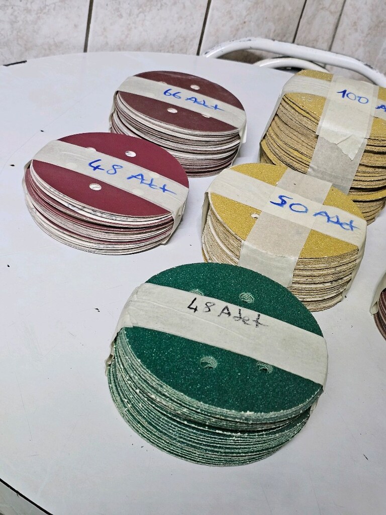 150mm Delikli Cırt Zımparalar - 2
