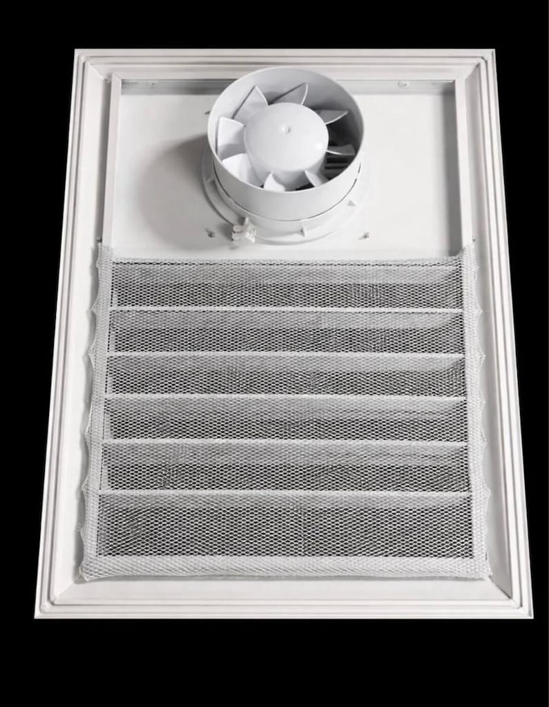 40x40 Alüminyum Fanlı Banyo Panjuru - 3