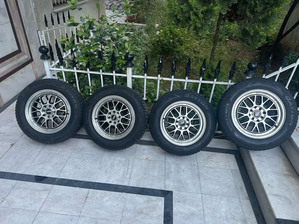 Yeni Ayarında Sport jant Tork Evolution jant Dayton lastik takımı - 2