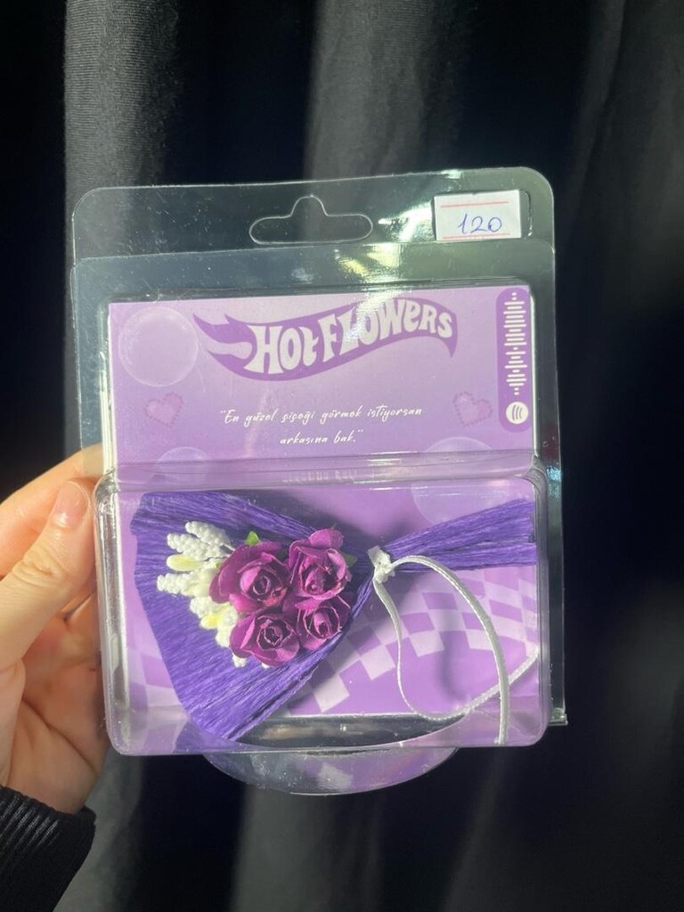 Hot Flowers mini çiçek buketi - 4