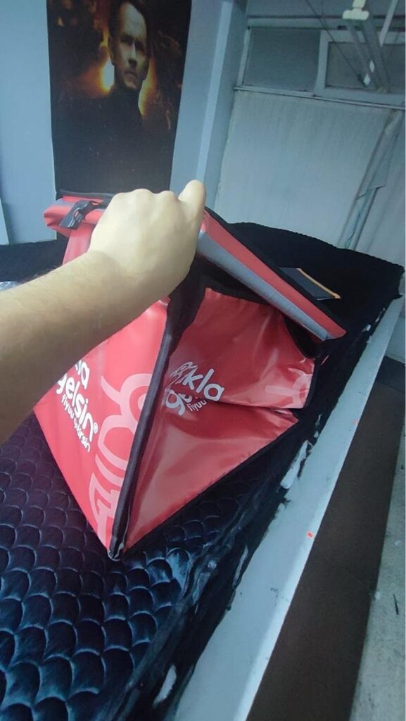 Kurye Paket Taşıma Kutusu Ve Çantası - 5