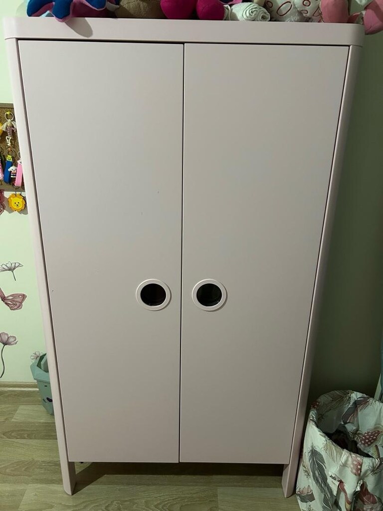 ikea busunge pembe çocuk odası takımı - 4