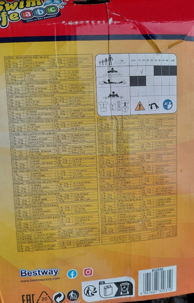 Bestway Bebek Yüzme Simit Can Yeleği - 4
