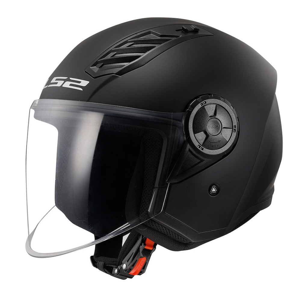 LS2 AIRFLOW 2 MAT SİYAH KASK (S,M,L,XL)