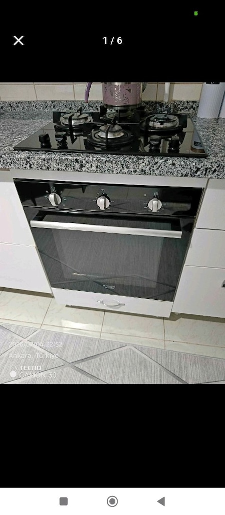 orijinal Hotpoint Ariston FANLI LAMBALI TURBOLU FIRIN ve OCAK DOGAL - 4