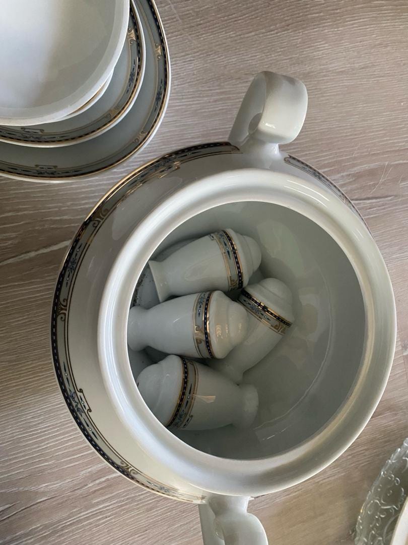 Kütahya porselen 12 kişilik yemek takımı - 7