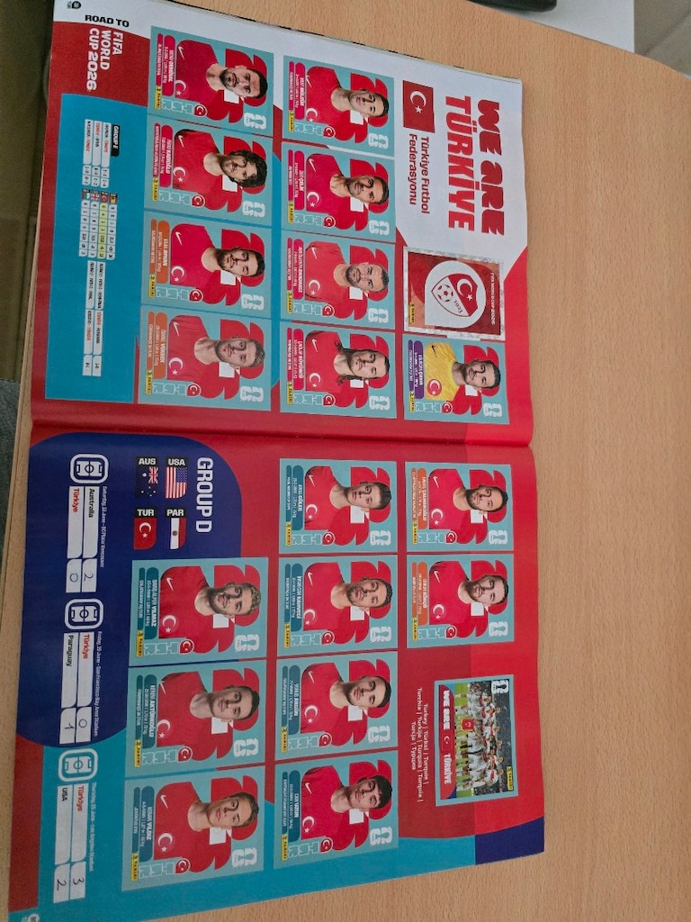 Panini 2026 Dünya Kupası Dergisi - 6