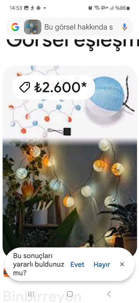ikea fener - 3