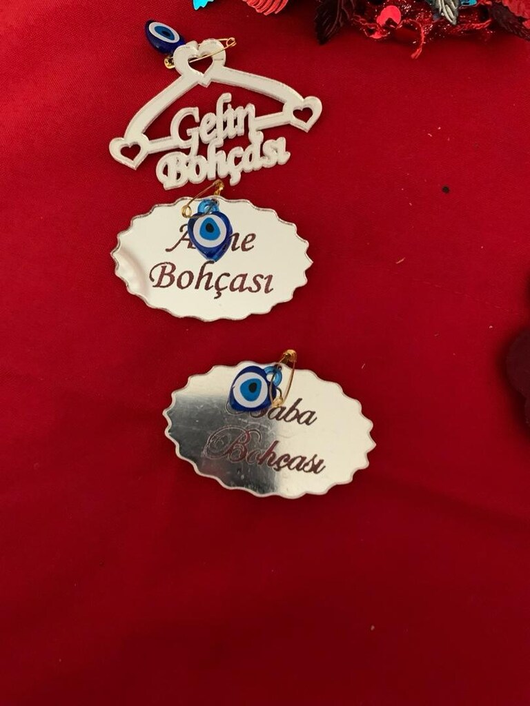 kına ve çeyiz bohça süsleri halay mendilleri kına pullusu - 7