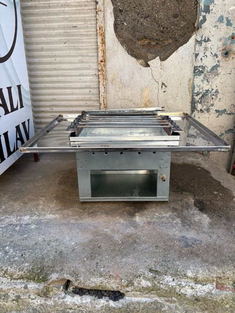 Profosyonel Kestane Mangalı, Kestane Pişirme Aleti, Kestane Izgarası - 4